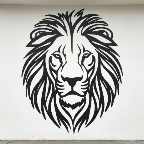 Löwen-Wandbild – Majestätische Deko für dein Zuhause