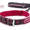 UPCYCLING Hundehalsband + Hundeleine Gr. M