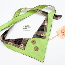 UPCYCLING Hunde-Halstuch, Hunde-Bandana Gr. M