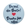 Button 50 mm mit Anstecknadel Spruch Mama Muttertag Geschenk