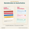 Finanzbuch Kinder zum Verschenken, Geldgeschenk Vorlage