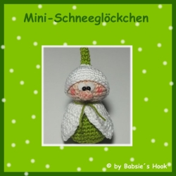 Häkelanleitung ♡ Mini-Schneeglöckchen♡ 