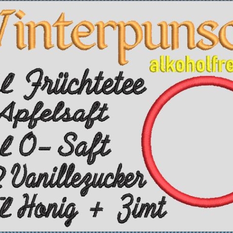 Ferberline Winterschlürf 3 Rezepte MugRug plus Bonus ab 10x10