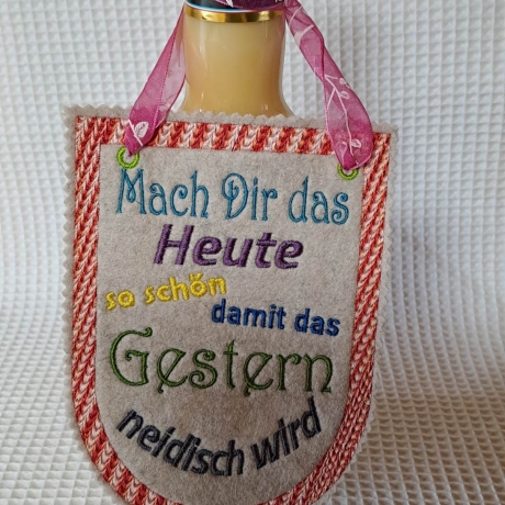 DreamEmbroid Mach dir ... Türschild ITH Stickdatei