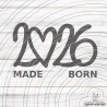 Made Born 2026 Plotterdatei SVG DXF 