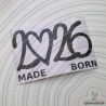 Made Born 2026 Plotterdatei SVG DXF 