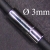 Magnetverschluss Zylinder Ø3mm Stahl rostfrei
