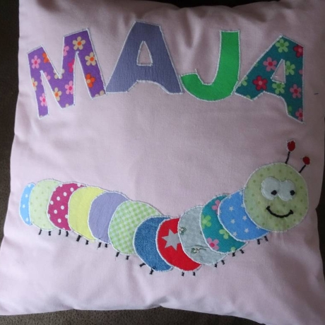 Namenskissen, Dekokissen Maja