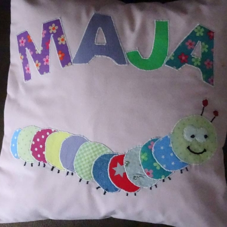 Namenskissen, Dekokissen Maja
