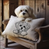 Neu Stickdatei Malteser Welpe Nala Welpe Hund