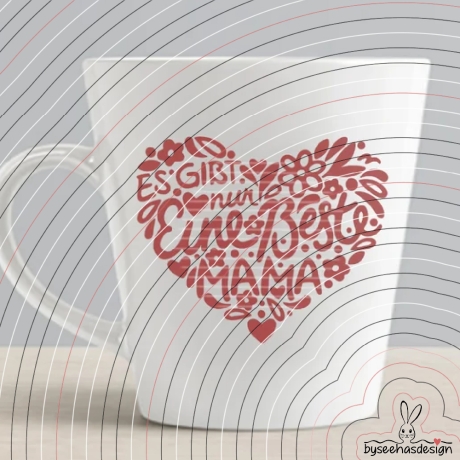 Mamaherz Plotterdatei SVG DXF