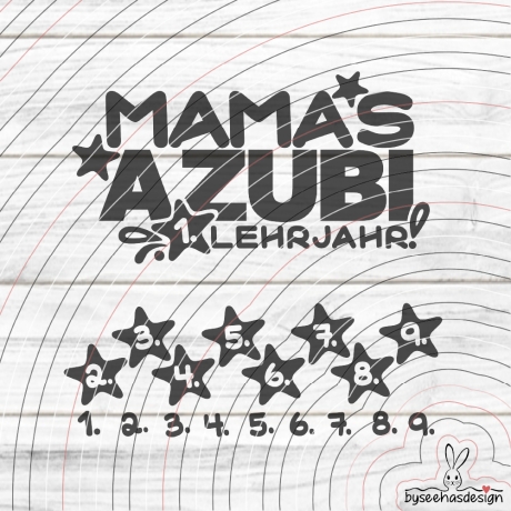 Mamas Azubi Plotterdatei SVG DXF
