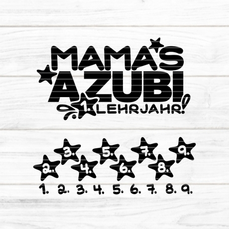 Mamas Azubi Plotterdatei SVG DXF FCM