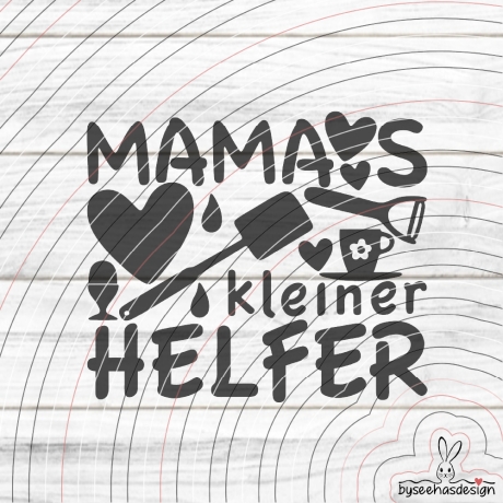 Mamas kleiner #@$% Plotterdatei SVG DXF
