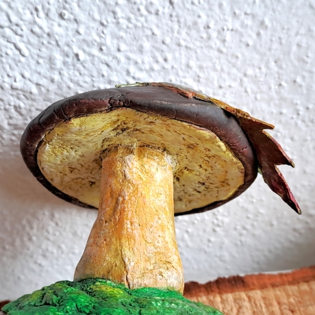 Pilz Maronenröhrling Deko Dekopilz Herbst 