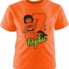 Kinder Kurzarm T-Shirt MEERJUNGFRAU personalisiert mit Name +Zahl