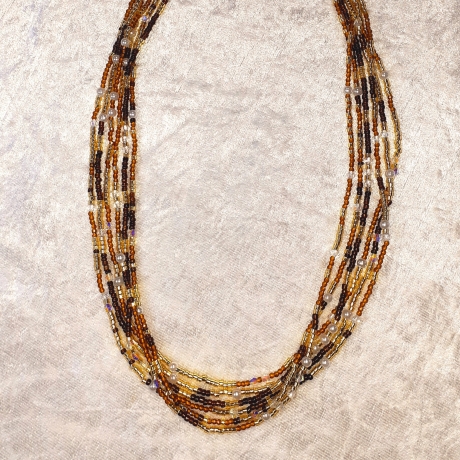 Mehrstrang-Kette Perlen-Kette Kurzkette mit mehreren Strängen