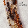 Mehrstrang-Kette Perlen-Kette Kurzkette mit mehreren Strängen