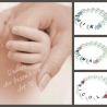 Baby & Kinderarmband mit Name, Armband, Namensarmband