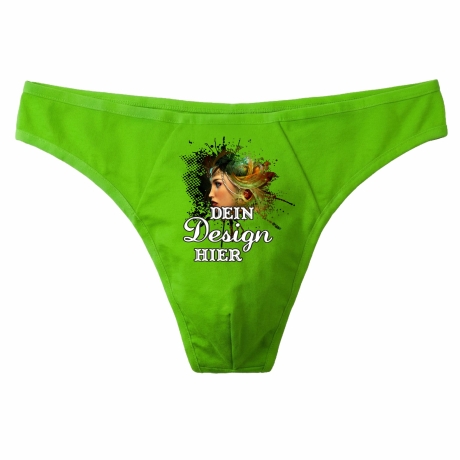 Herren String Tanga personalisiert mit deinem Wunschmotiv