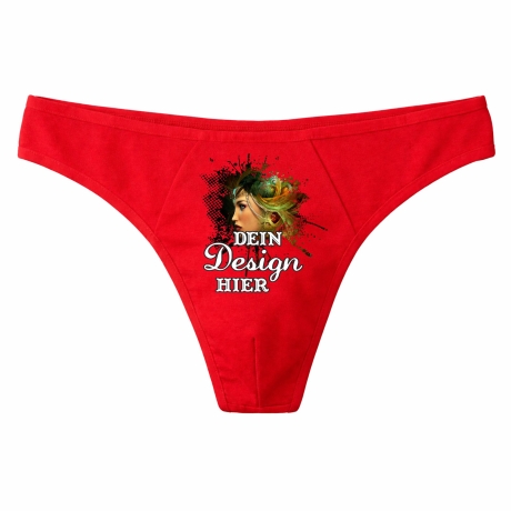 Herren String Tanga personalisiert mit deinem Wunschmotiv