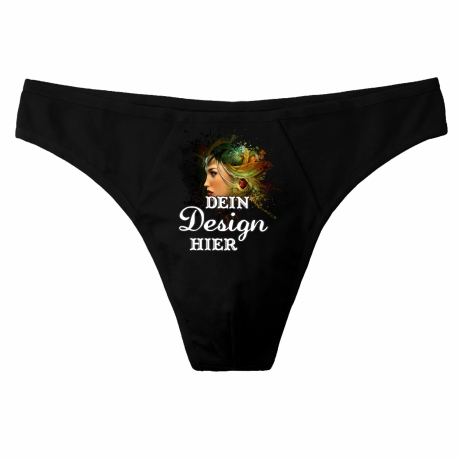 Herren String Tanga personalisiert mit deinem Wunschmotiv