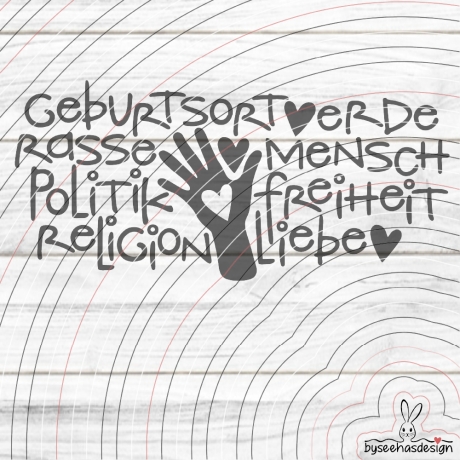 Mensch Liebe Plotterdatei SVG DXF