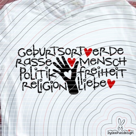 Mensch Liebe Plotterdatei SVG DXF