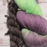 Handgefärbte Kuschel(socken)wolle MerNy 21/43 - 100+20 g - 