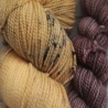 Handgefärbte 2-fädige Sockenwolle HighTwist 23/14 - 100+20 g -