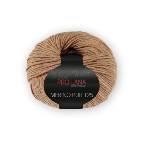 Pro Lana Merino Pur 125, Fb. 07 hellbraun