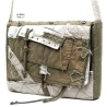 UPCYCLING Messenger, Laptop-Tasche, Crossbody im Military-Stil