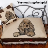 NEU Stickdatei Applikation Cocker Spaniel  Merle