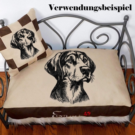 NEU Stickdatei Gebirgsschschweißhund August