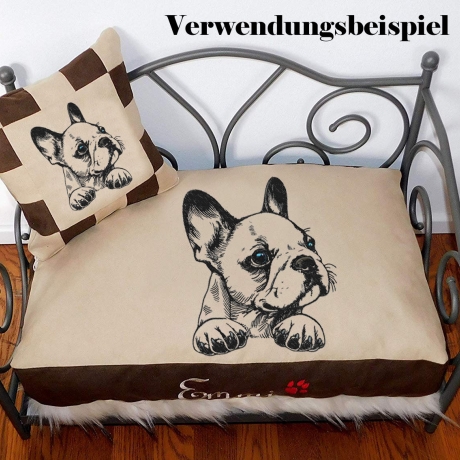 NEU Stickdatei Französische Bulldogge Luna Hund
