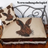 NEU Stickdatei Applikation Hase Gunther Lunachild