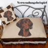 NEU Stickdatei Applikation Gebirgsschweißhund August
