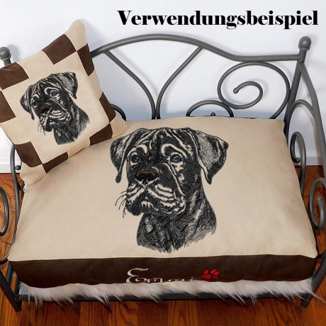 NEU Stickdatei Carne Corso Welpe Gill Hund