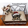 NEU Stickdatei Applikation Yorkshire Terrier Sarah