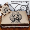 Stickdatei Pudel  Hund Darsy Sofortdownload Lunachild