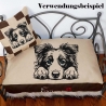 NEU Stickdatei Border Collie Vera Hund realistisch