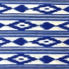 Hochwertige Meterware Telas de Lengua Indigoblau 