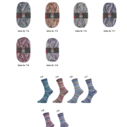 Milano, Sockenwolle, Pro Lana, 4-fach Sockenwolle, Wolle