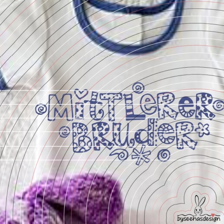 Mittlerer Bruder Plotterdatei SVG DXF