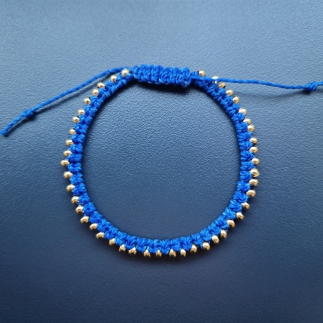 Modell 145 Makramee Armband, Freundschaftsband, Textilschmuck
