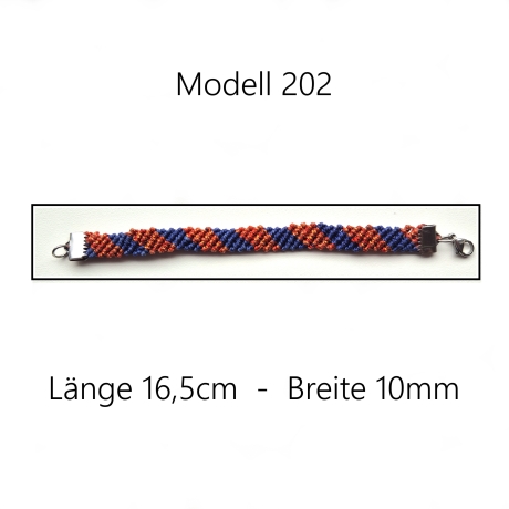 Modell 202 Makramee Armband, Freundschaftsband, Textilschmuck