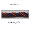 Modell 202 Makramee Armband, Freundschaftsband, Textilschmuck