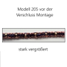 Modell 205 Makramee Armband, Freundschaftsband, Textilschmuck