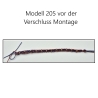 Modell 205 Makramee Armband, Freundschaftsband, Textilschmuck