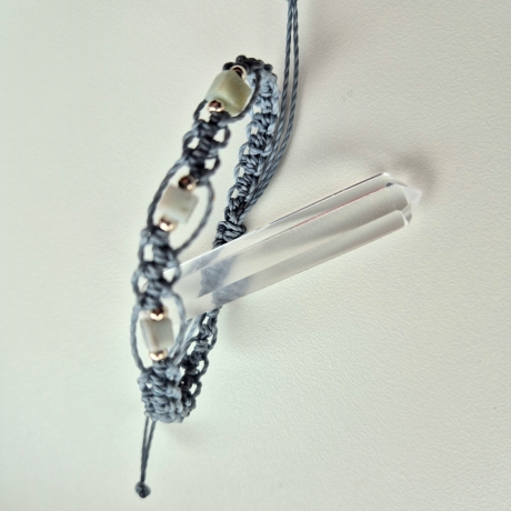 Modell 211 Makramee Armband, Freundschaftsband, Textilschmuck